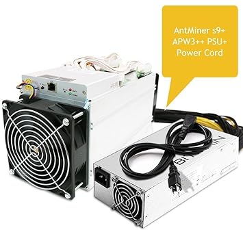 Antminer S9 13 5th S 0 098w Gh 16nm Asic Bitcoin Miner With Power Supply And Cord - 